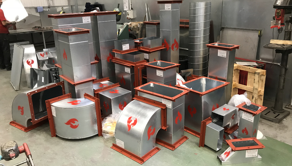 caswell firesafe ductwork